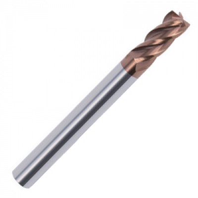 4 Flute Square Long End Mill